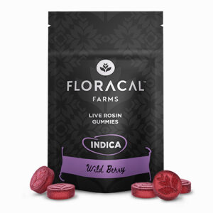 Live Rosin Wild Berry Gummies